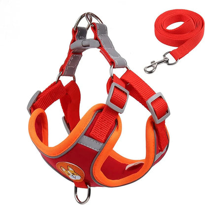 Hondentuig Reflecterend – Comfortabel Nylon Harnas voor Wandelen