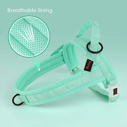 Hondentuig Verstelbaar – Nylon Gewatteerd Comfort - Tuigje voor Wandelen Honden