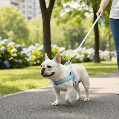 Hondentuig Verstelbaar – Nylon Gewatteerd Comfort - Tuigje voor Wandelen Honden