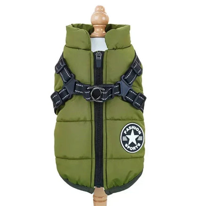 Huisdierenjas met Geïntegreerd Harnas