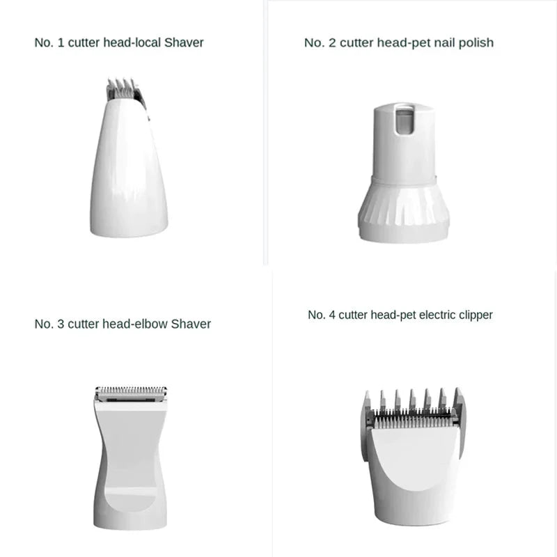 HuisdierHeld – 4-in-1 Hondentondeuse & Verzorgingsset
