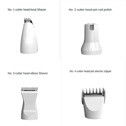 HuisdierHeld – 4-in-1 Hondentondeuse & Verzorgingsset