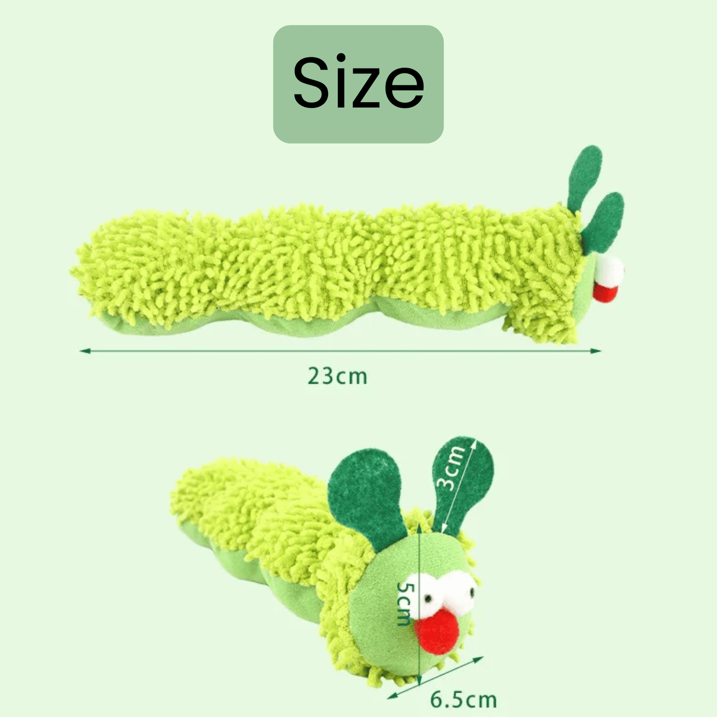 Interactief Speelgoed Kat Met Kattenkruid – Zachte Rups Knuffel Kat