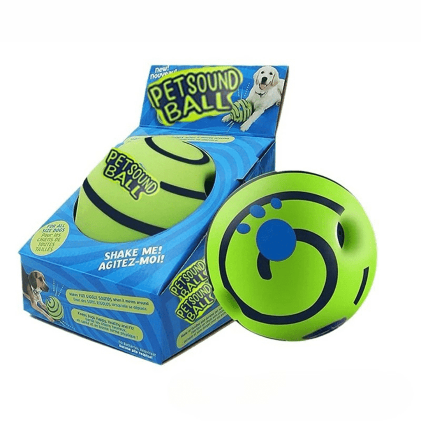 Honden Speelbal met Geluid - Hondenspeelgoed - Interactieve Hondenspeelbal