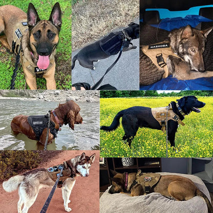 Hondentuig K9 Hondenharnas – Comfortabel, Verstelbaar & Stevig Tuigje