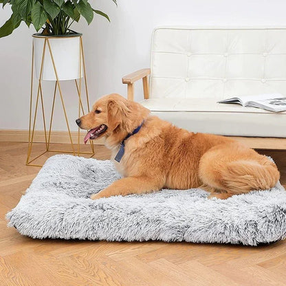 CalmiNest Pluche Huisdierbed – Orthopedische Pluche Mat Voor Kat & Hond