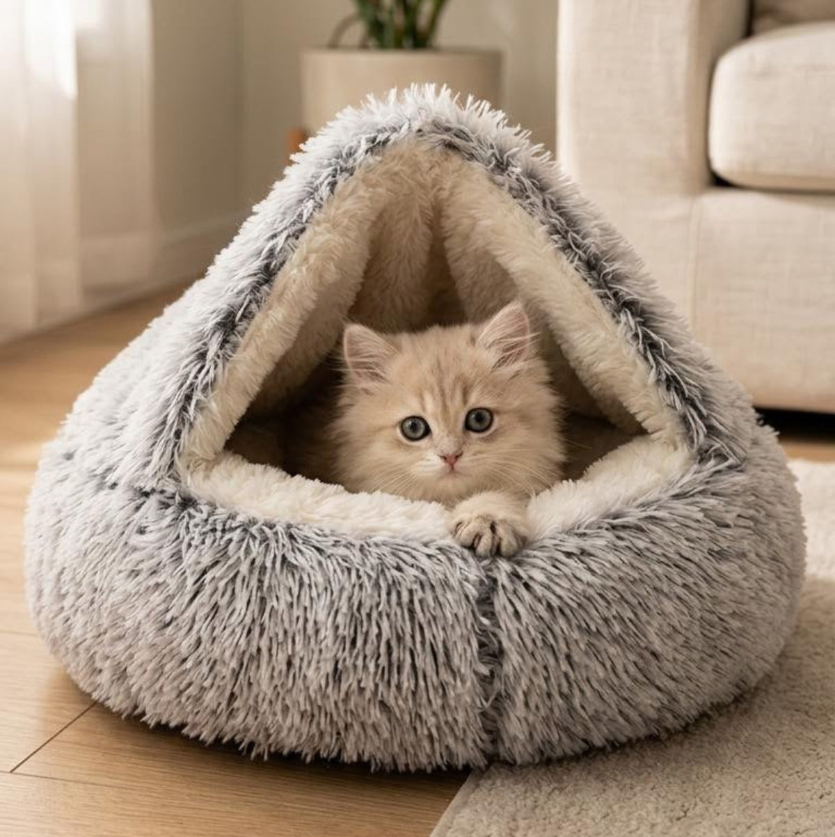 SnuggleNest – Zachte Pluche Mand