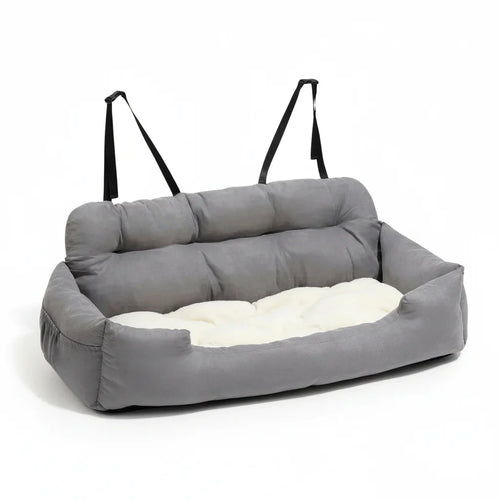 Auto hondenmand - Katoenen Hondenmand voor in Auto - Comfortabel en Zacht