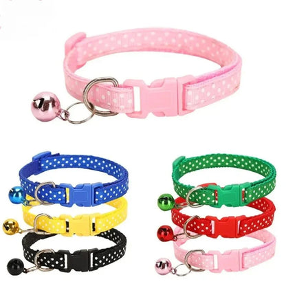 Katten Halsband met Stippen