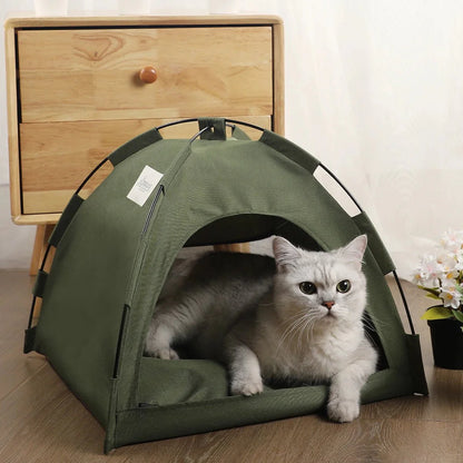Kattenmand Tentbed Warm Clamshell – Comfortabel Slaapplekje voor Katten