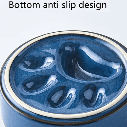 Keramische Anti-Schrok Voerbak met Hondenpoot