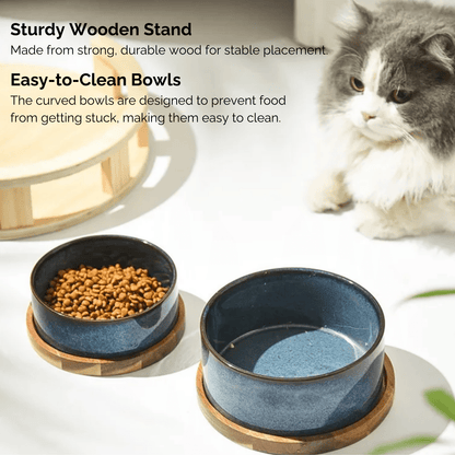 Keramische Honden- en Kattenvoerbak