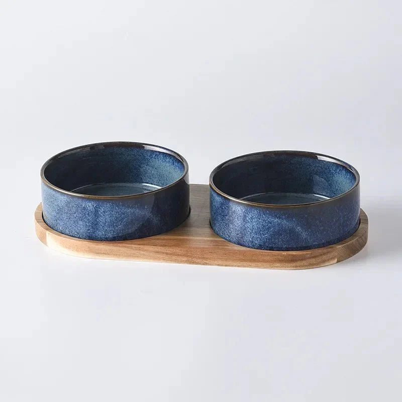 Keramische Honden- en Kattenvoerbak