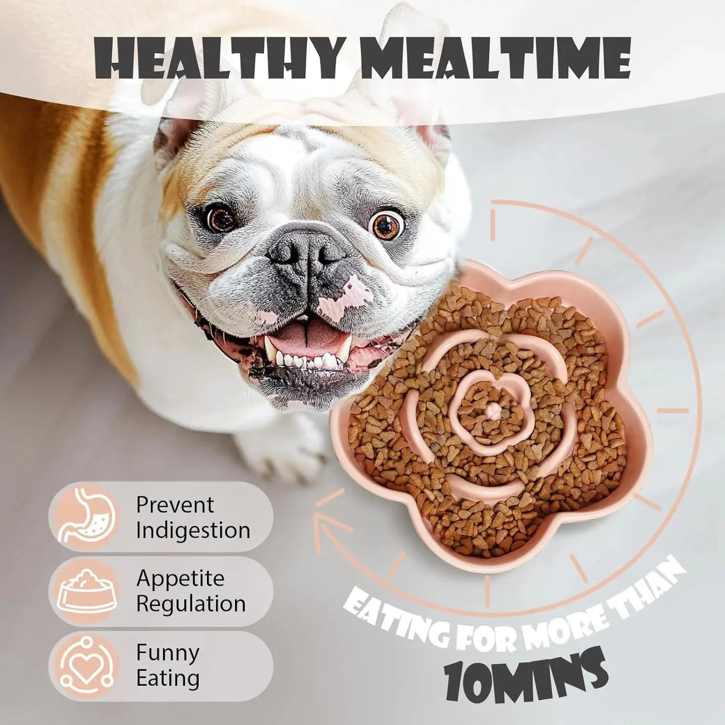 Keramische Slow Feeder - 6.7in Anti-Schrok