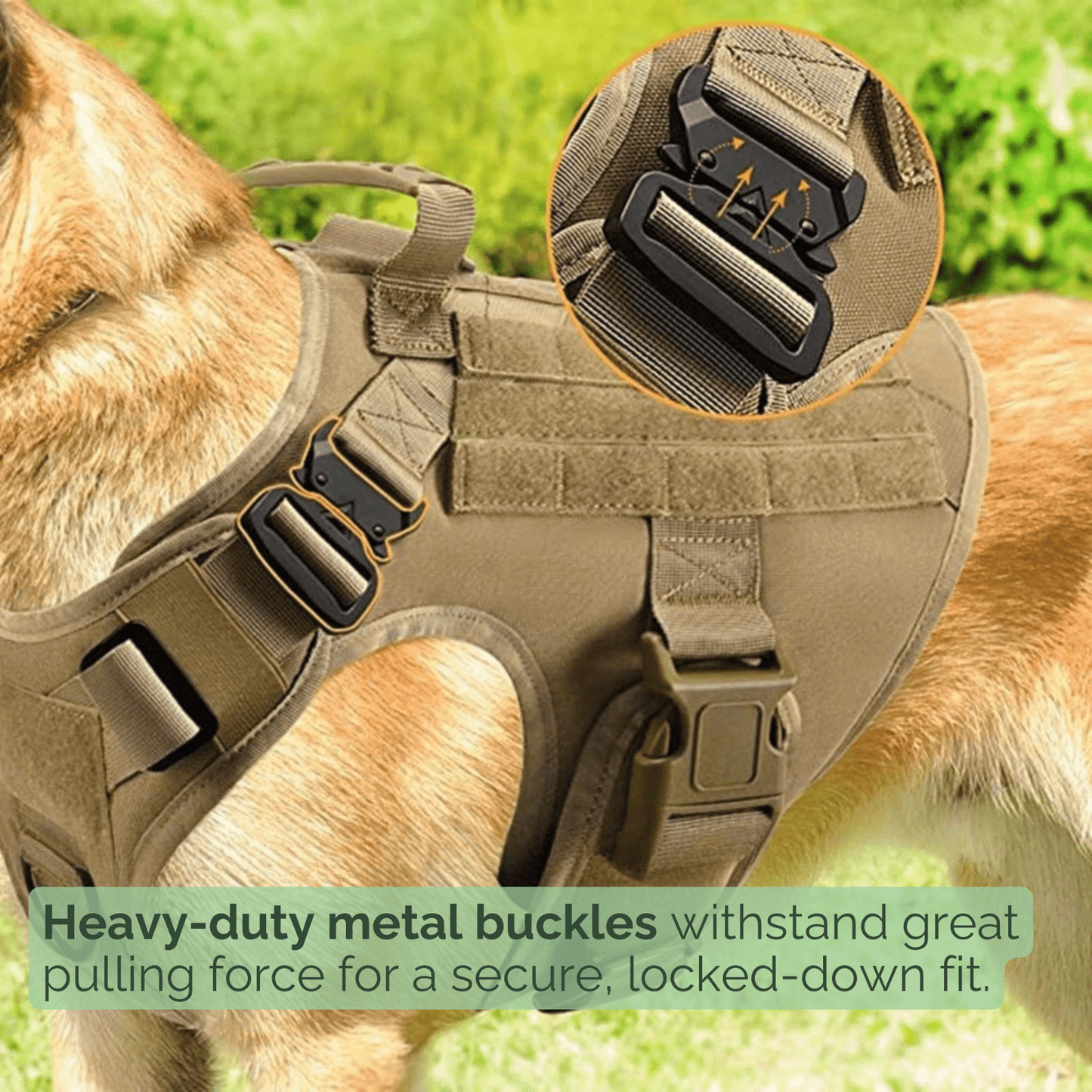 Militair Harnas met Handvat