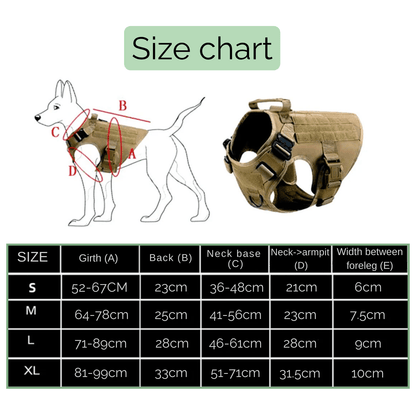 Militair Harnas met Handvat