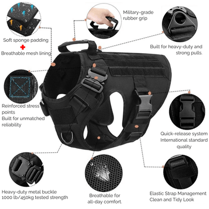 Militair Harnas met Handvat