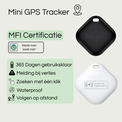 Mini GPS Tracker Apple – Smart Bluetooth Tracker voor Huisdier