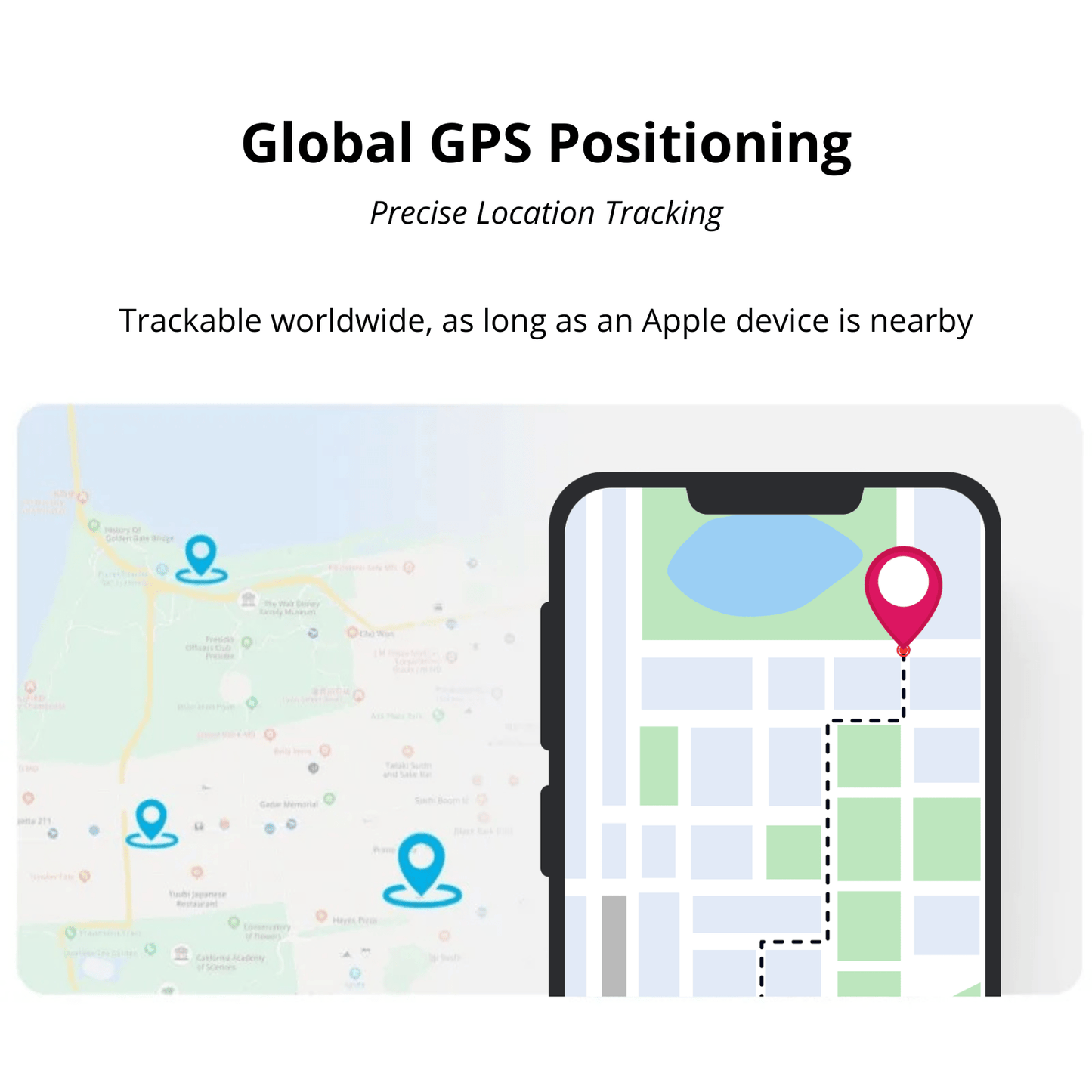 Mini GPS Tracker voor huisdieren