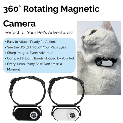 Mini Halsbandcamera met Video & Groothoeklens