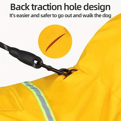 Modieuze Huisdier Regenjas met Capuchon