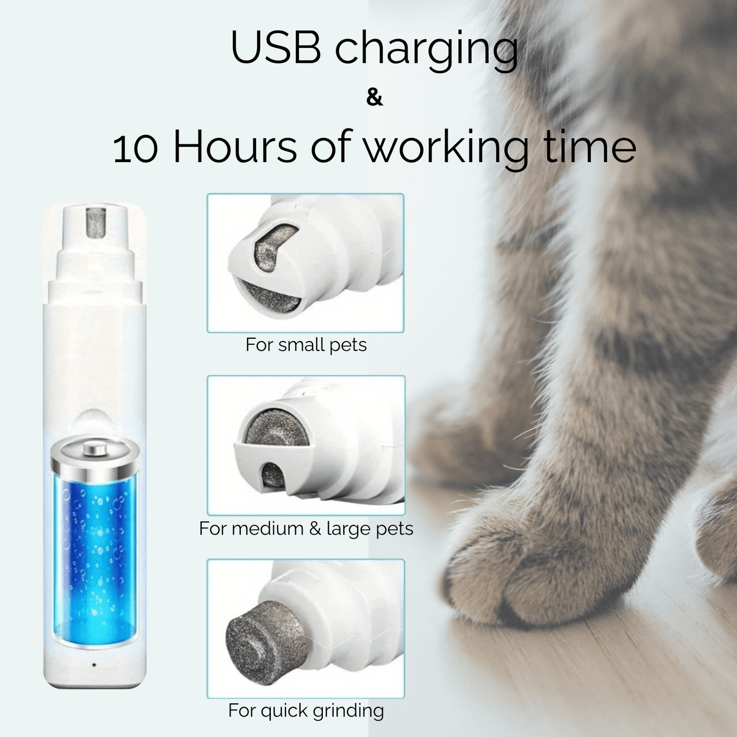 NailCarePro Elektrische Nagelvijl