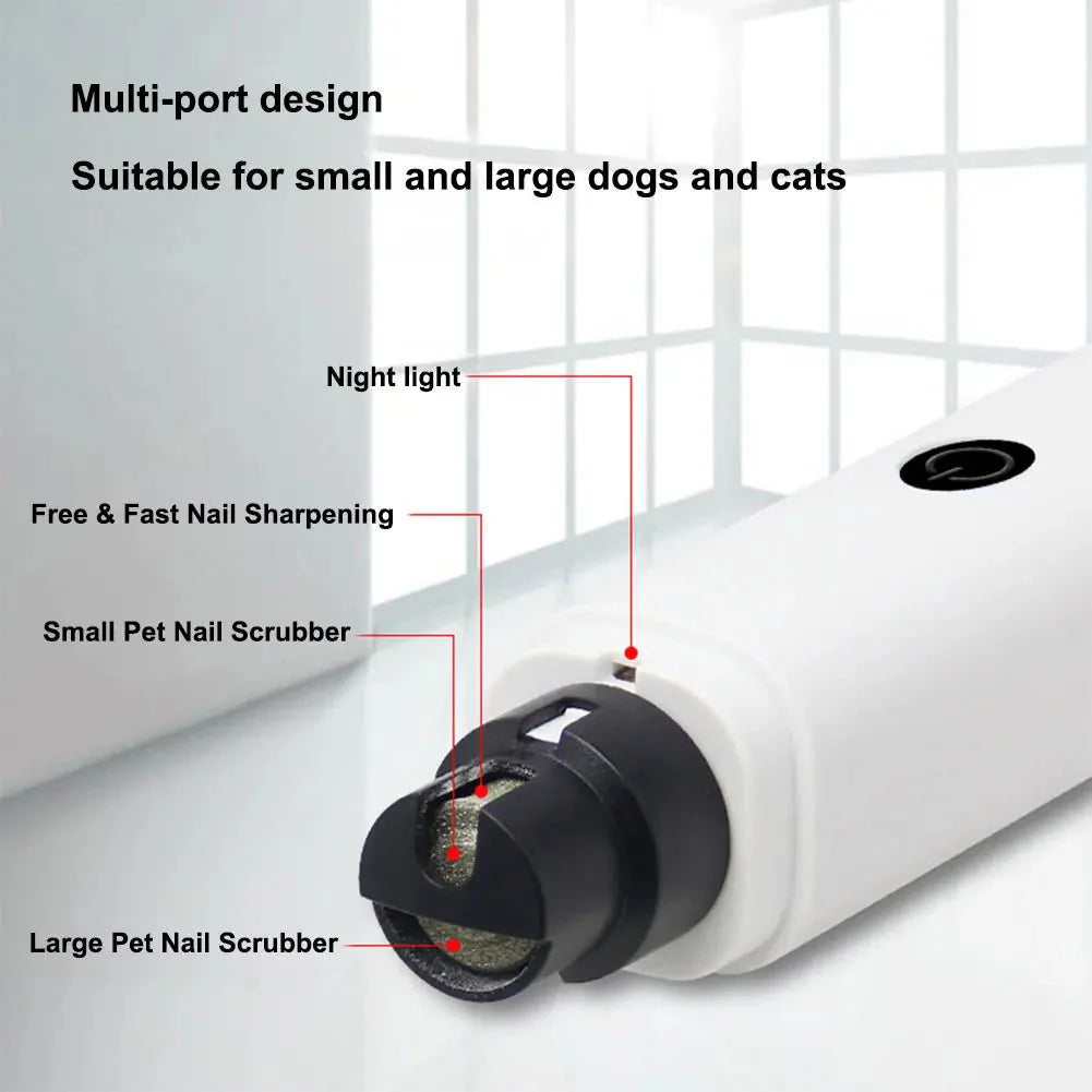 NailTrim Pro - Oplaadbare Elektrische Nagelvijl