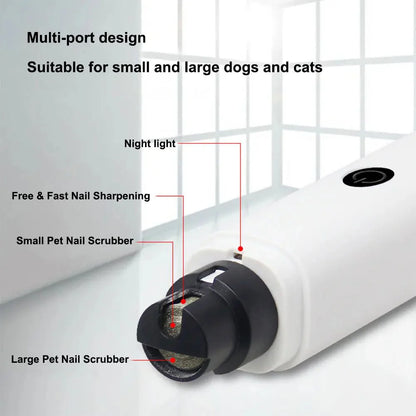 NailTrim Pro - Oplaadbare Elektrische Nagelvijl