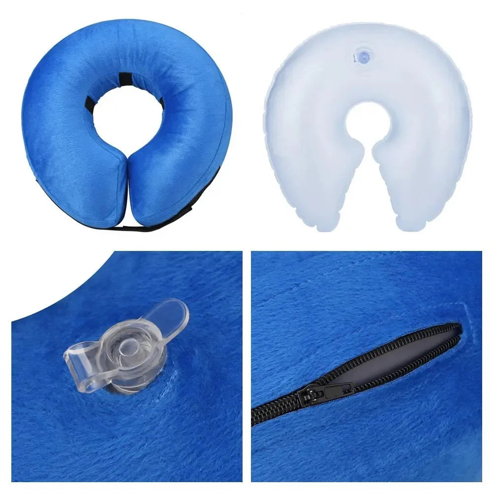 Opblaasbare Beschermkraag voor Honden & Katten