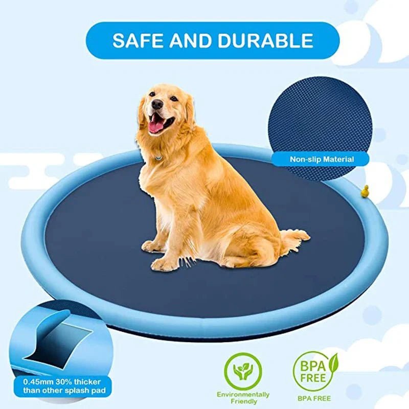 Opblaasbare Honden Splash Pad