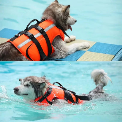 Oranje Zwemvest voor Honden