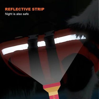 Oranje Zwemvest voor Honden