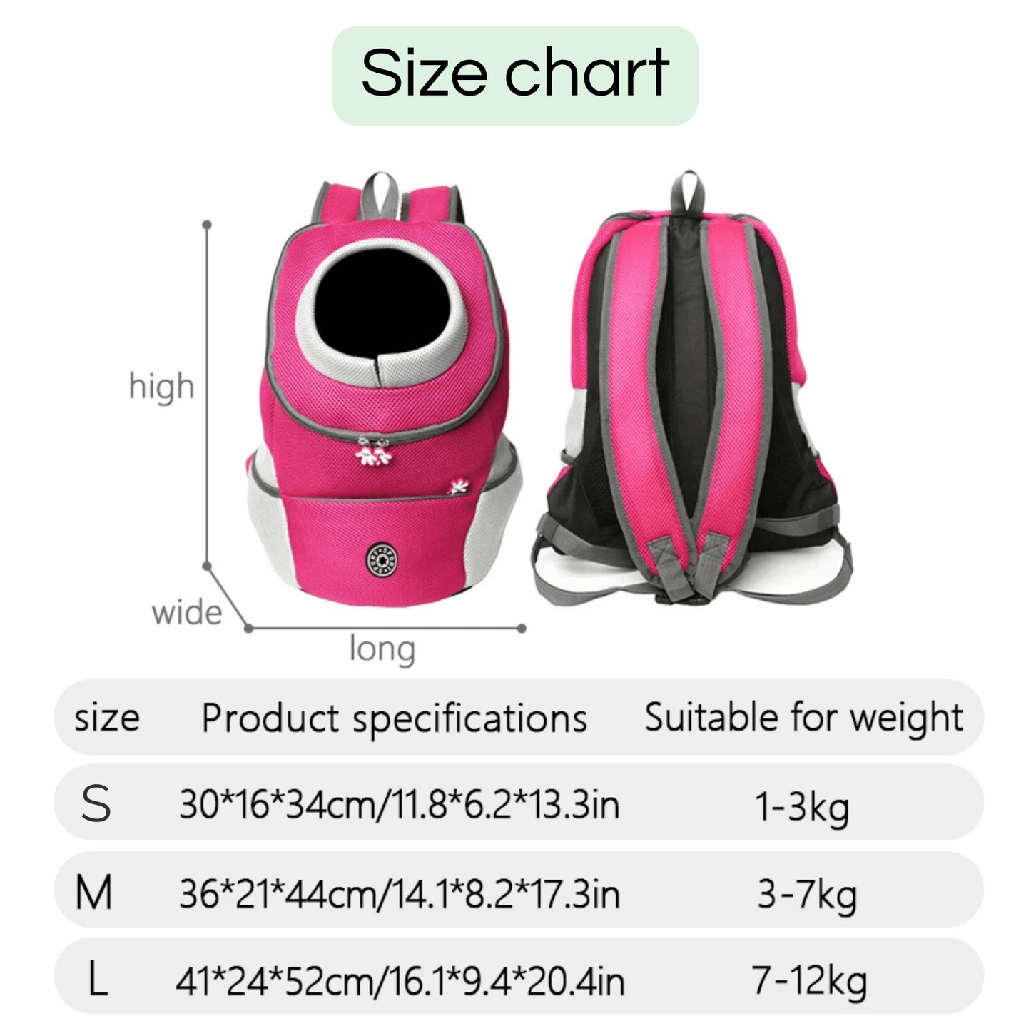 Outdoor Draagtas - Dubbele Schouder Pet Bag