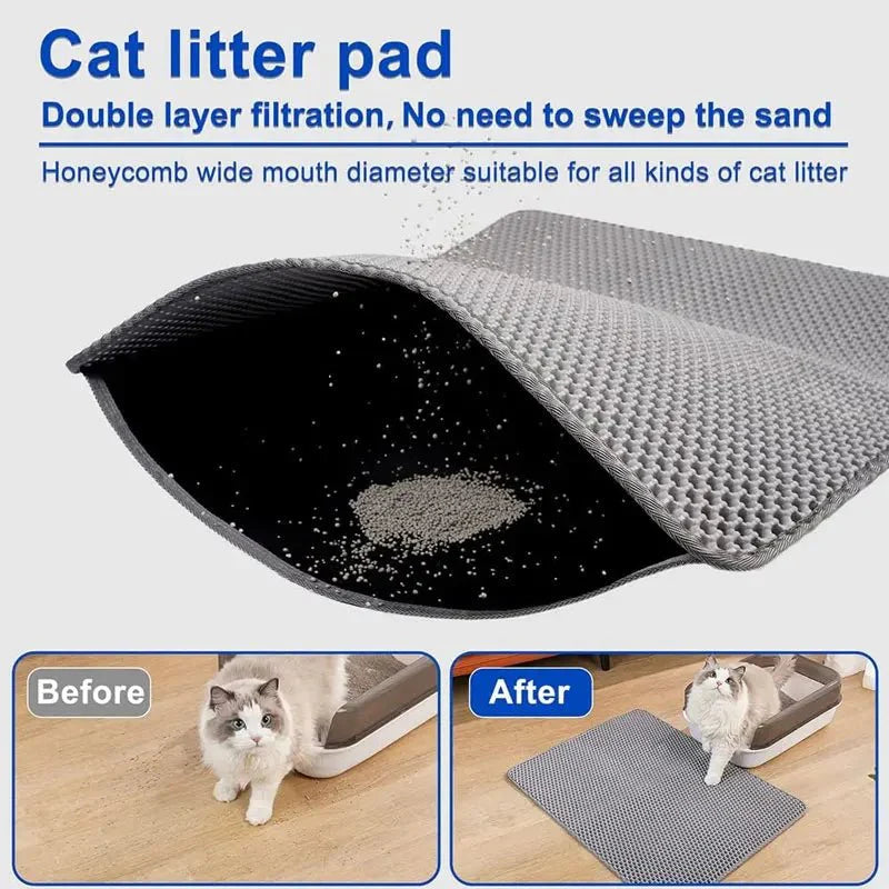 PawMat Waterdichte Kattenbakmat