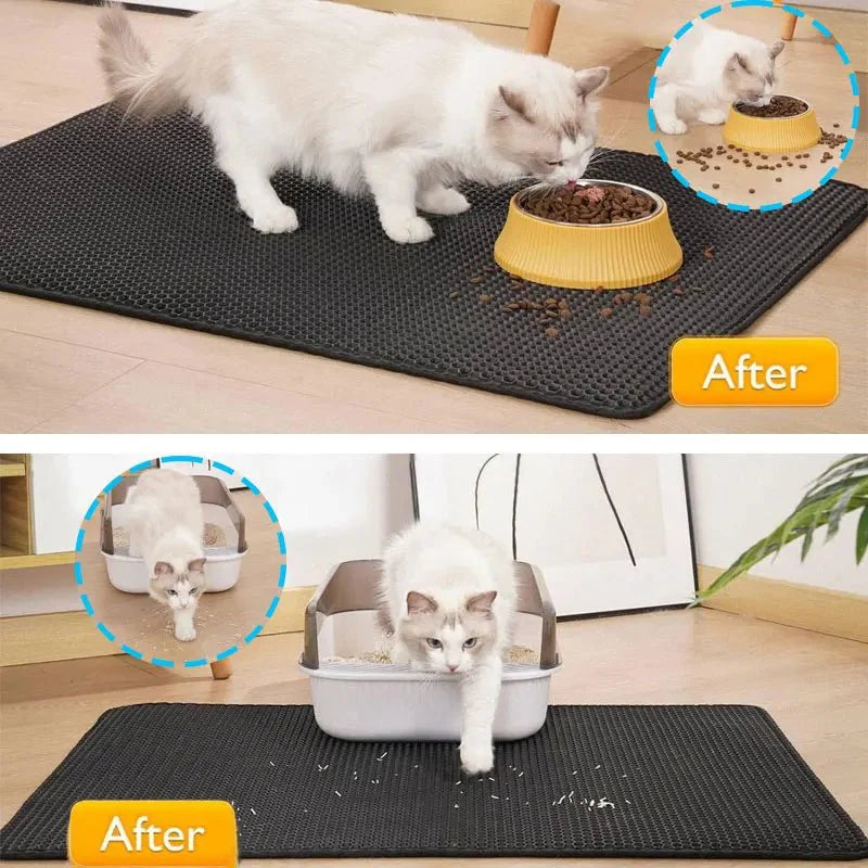 PawMat Waterdichte Kattenbakmat