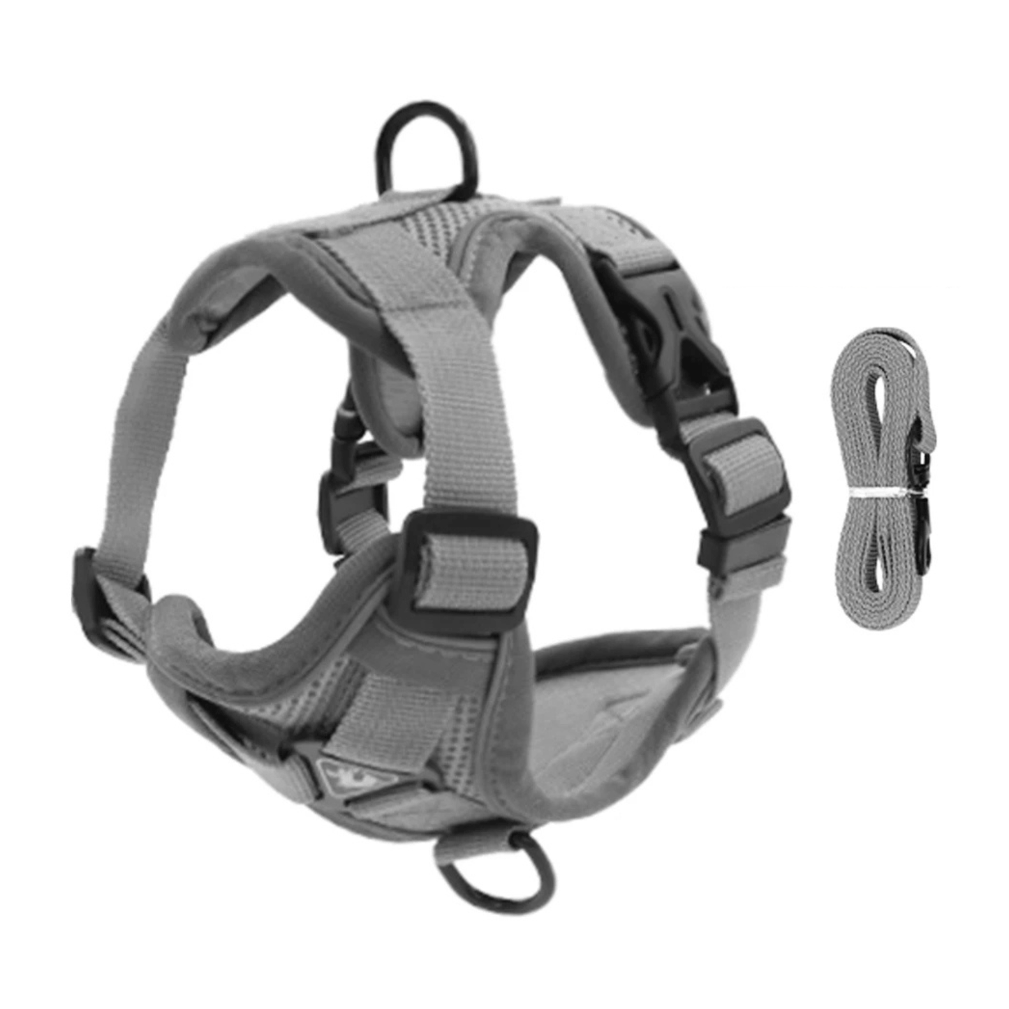 PawSecure Hondenharnas – Ontsnappingsproof Ademend Reflecterend Harnas Hond & Kat