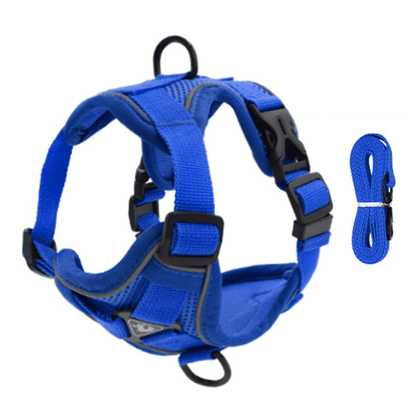 PawSecure Hondenharnas – Ontsnappingsproof Ademend Reflecterend Harnas Hond & Kat