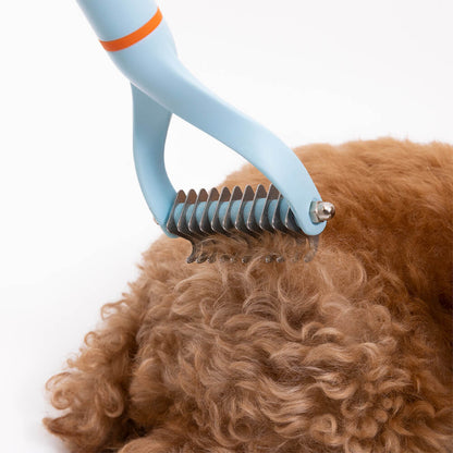 Pet Safe Dematting Kam met Dubbele Bladen