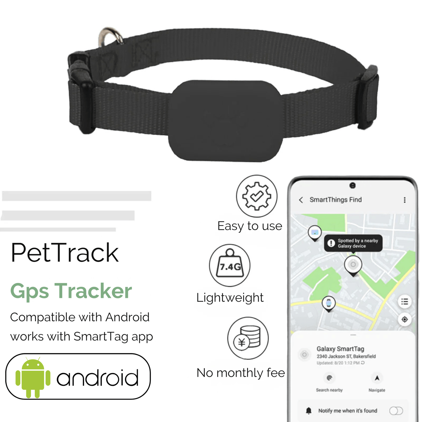 PetTrack - GPS Tracker voor Android
