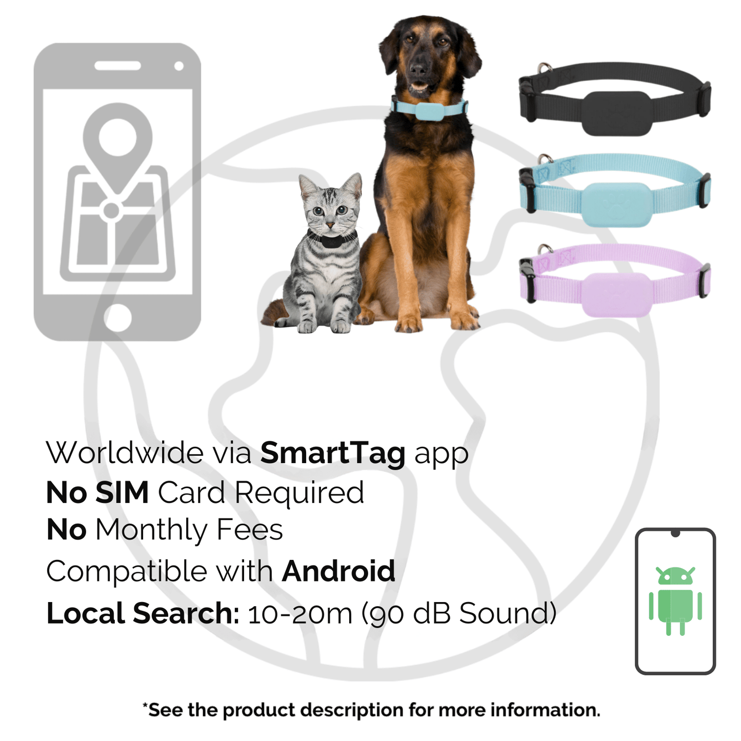PetTrack - GPS Tracker voor Android