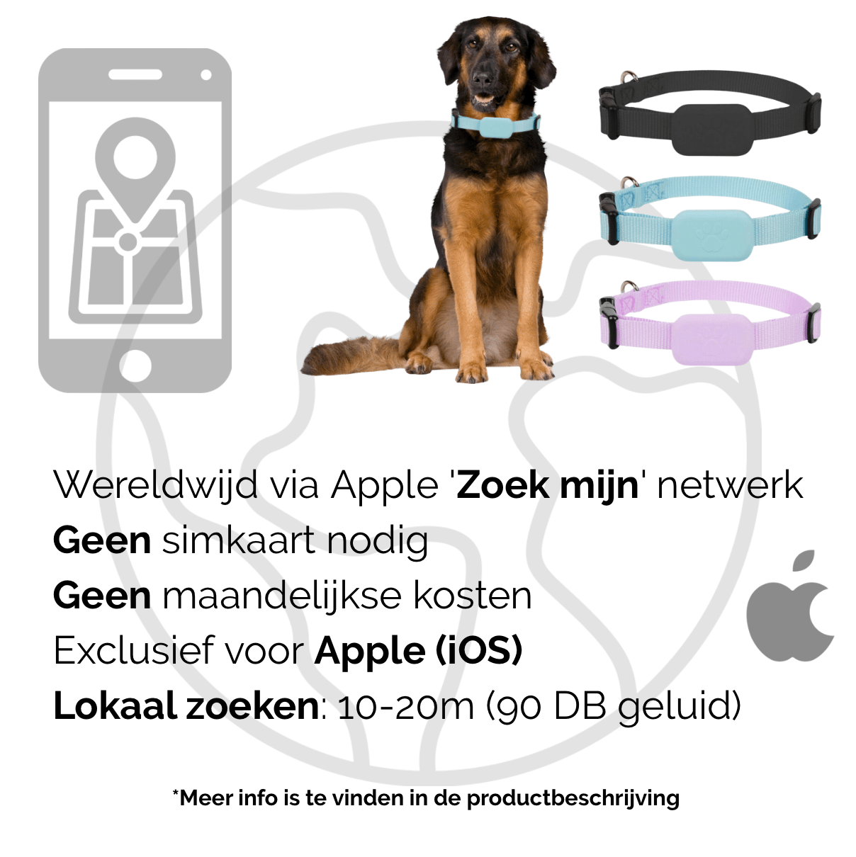 PetTrack - GPS Tracker Voor IOS