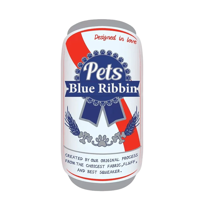 Pluche Hondenblikje Speeltje – Zacht Kauwspeelgoed met Piepgeluid