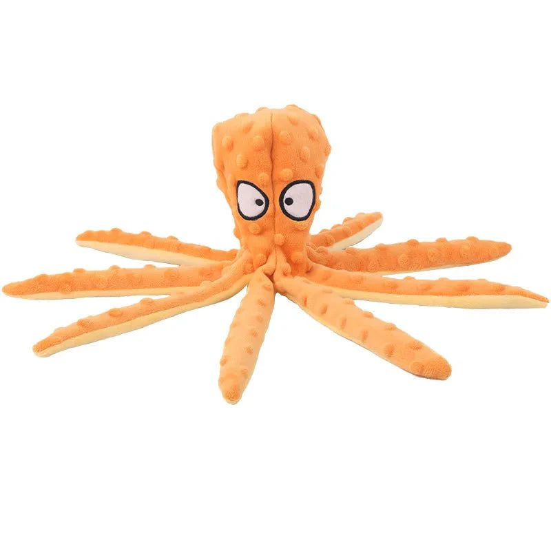 Pluche Octopus Hondenspeelgoed