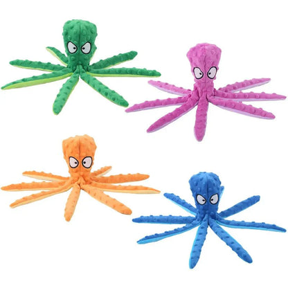 Pluche Octopus Hondenspeelgoed