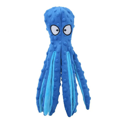 Pluche Octopus Hondenspeelgoed