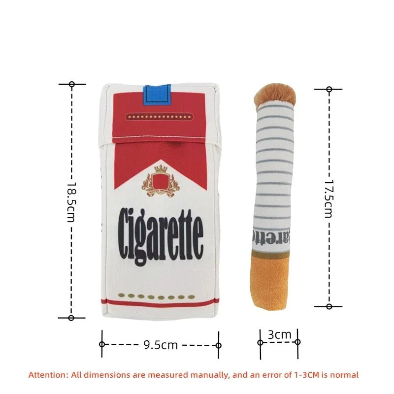 Pluche Sigaar met Pieper