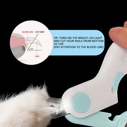 Professionele LED Nageltang voor Katten