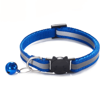 Reflecterende Breakaway Halsband met Belletje voor Katten