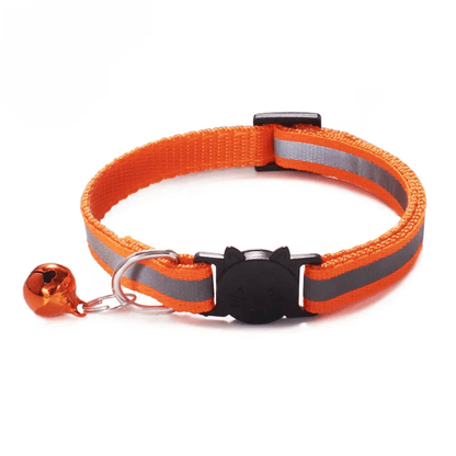 Reflecterende Breakaway Halsband met Belletje voor Katten