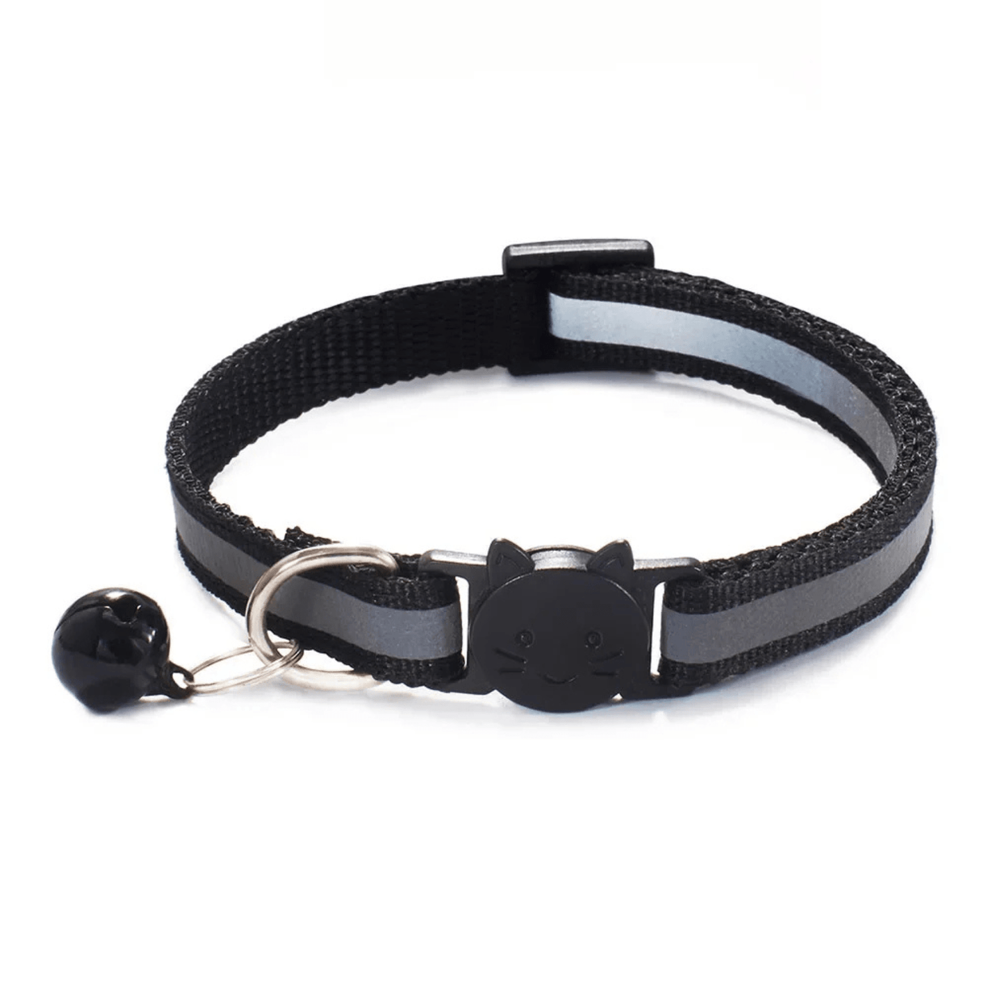Reflecterende Breakaway Halsband met Belletje voor Katten